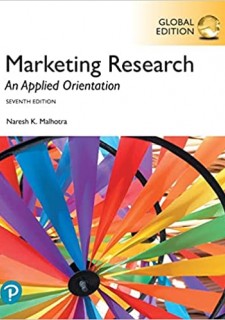 (eBook) Marketing Research: An Applied Orientation, Global Edition