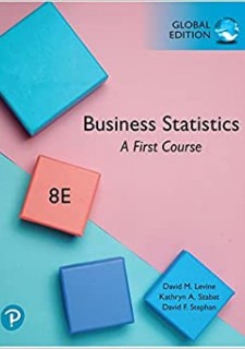 (eBook) Business Statistics: A First Course, Global Edition